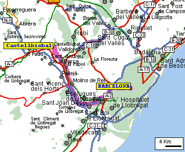 Mapa para llegar a Strag